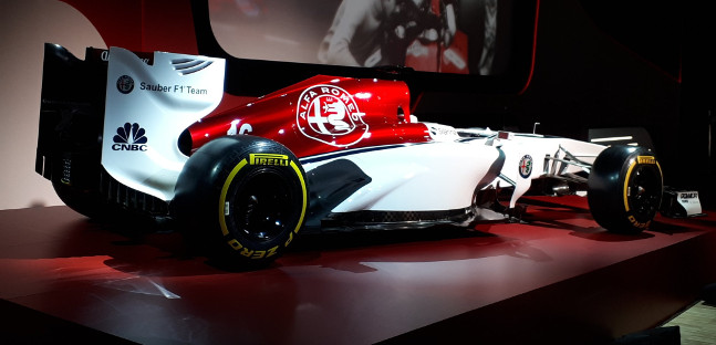 La Alfa-Sauber si presenta<br />Leclerc ed Ericsson i titolari