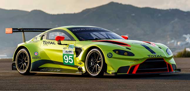 Aston Martin con Martin<br />e Thiim nella serie Endurance