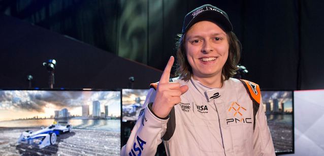 Vegas eRace, gara<br />Huis batte Rosenqvist, Bonito 4°