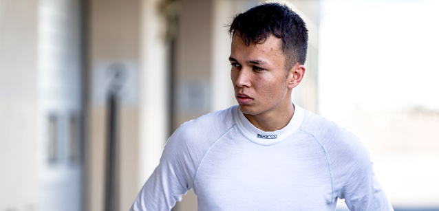 Albon sale con la ART in GP2