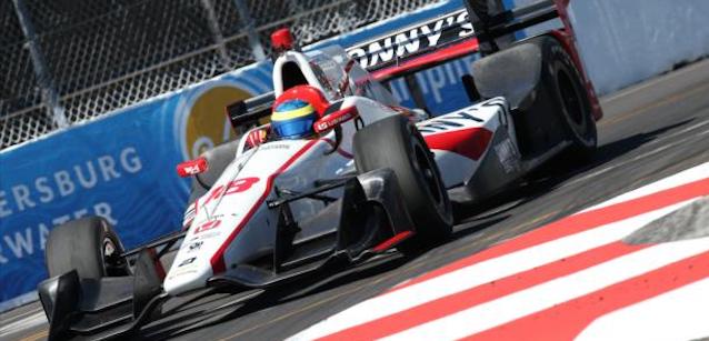 St.Pete - Gara<br />Bourdais da ultimo a primo