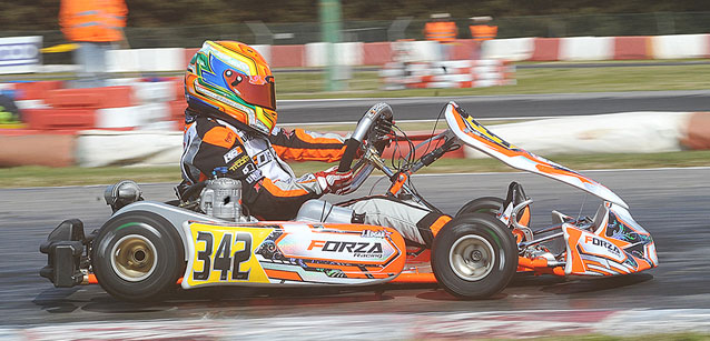 WSK Super Master Series<br />Edgar emerge nella OKJ