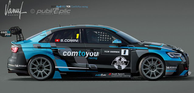 Comini firma con Comtoyou Racing