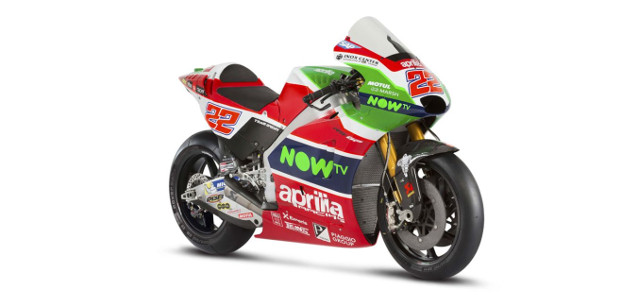 Tricolore e voglia di crescere<br />per la Aprilia RS-GP 2017