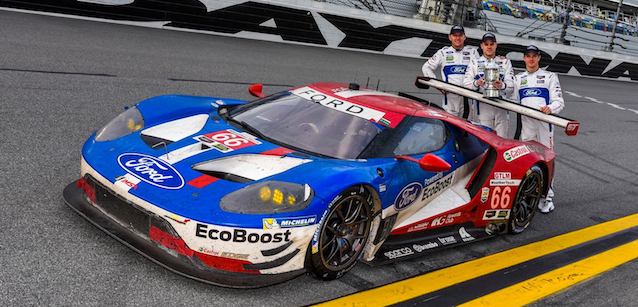 Tre Ford GT a Sebring