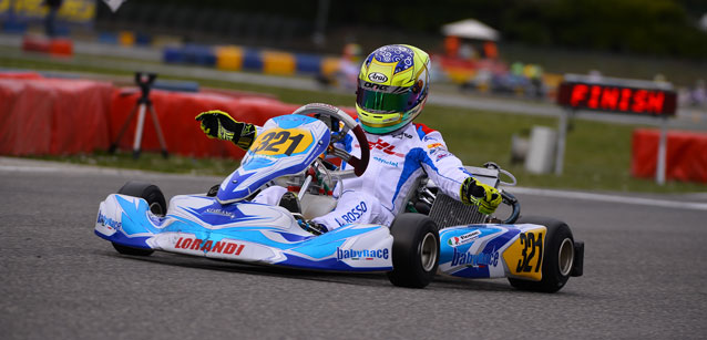 WSK Super Master Series<br />Rosso prende il largo nella OKJ