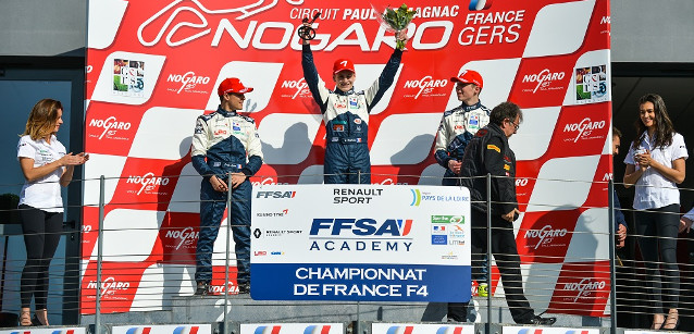 F4 francese a Nogaro<br />Martins mostra il suo valore