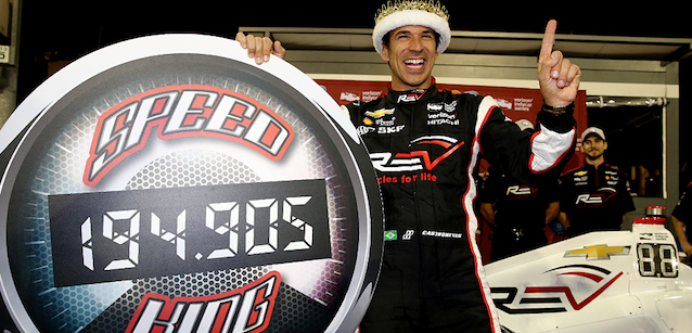 Phoenix, qualifica<br />Castroneves, pole da record