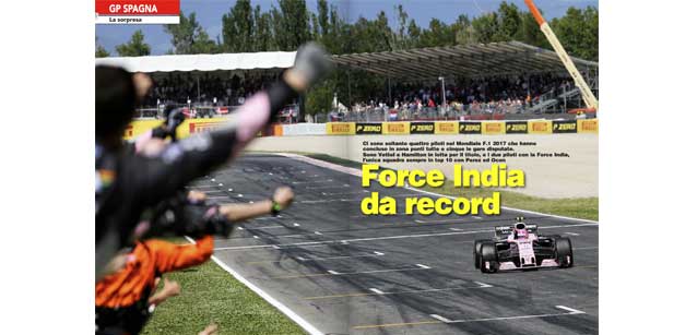 Perez e Ocon sempre a punti<br />Come loro solo Hamilton e Vettel