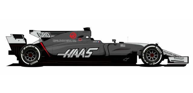 Haas modifica la livrea