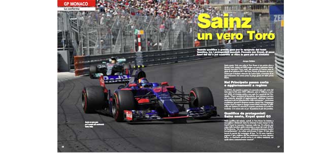 Sainz porta la Toro Rosso in paradiso