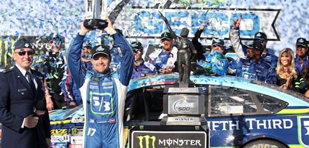 Talladega, gara<br />Roush torna al top con Stenhouse