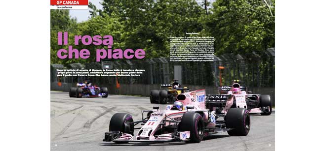 Il gran weekend della Force India