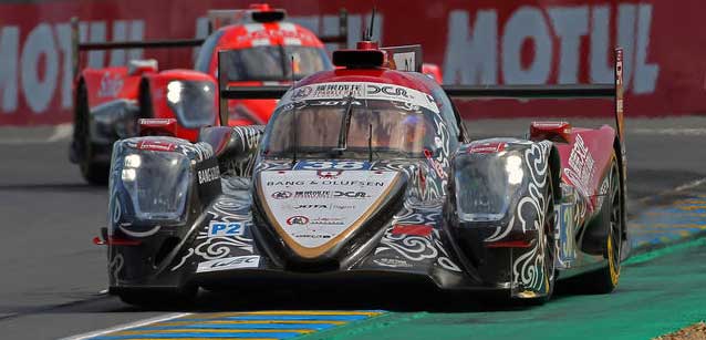 Le Mans - Dopo 21 ore<br />Comanda la Oreca LMP2 di Jackie Chan