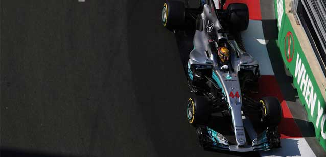 Baku - Qualifica<br />Hamilton, grande pole