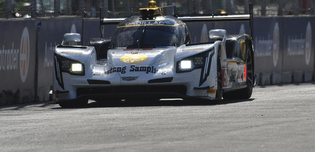 Detroit, qualifica<br />Taylor a muro, ActionExpress in pole