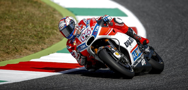 Mugello - Gara<br />Stupendo Dovizioso, trionfo Ducati