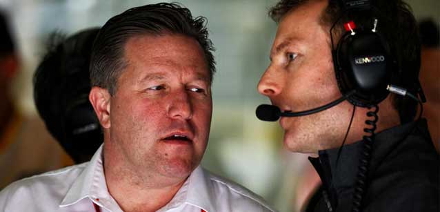 McLaren, Honda, Alonso, Brown<br />Il team inglese nella bufera