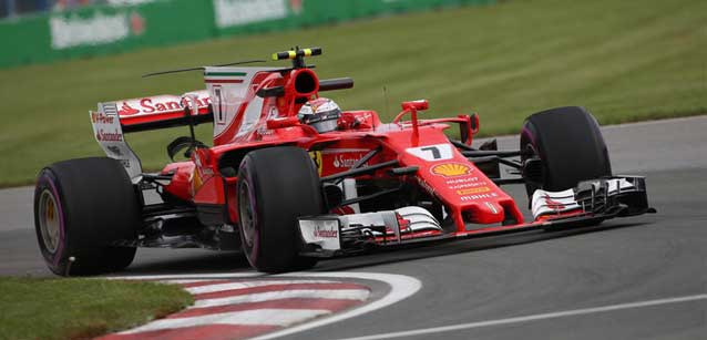 Montreal - Libere 2<br />Raikkonen ci riprova