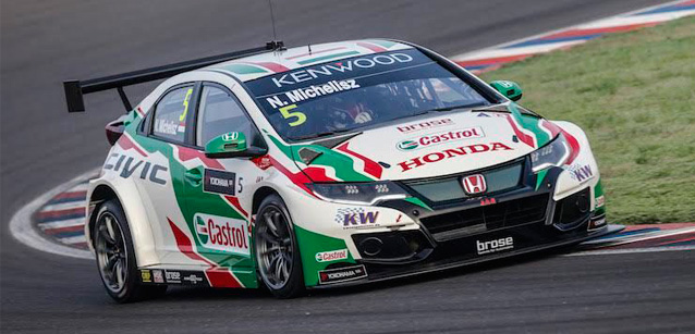 Termas de R&iacute;o Hondo, gara 2<br />Doppietta Honda JAS con Michelisz e Monteiro