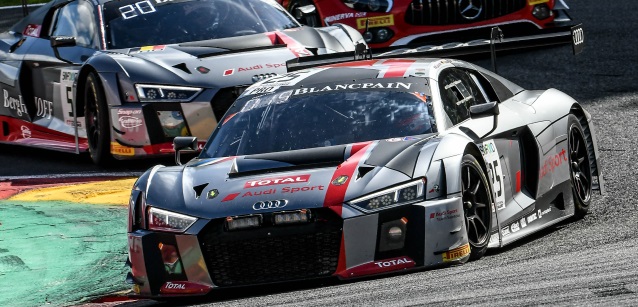 Spa, gara: Audi trionfa<br />con Haase/Winkelhock/Gounon