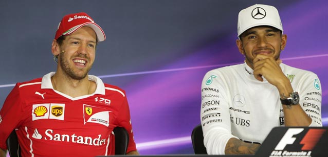 Hamilton e Vettel siglano la pace<br />e insieme bocciano Alonso