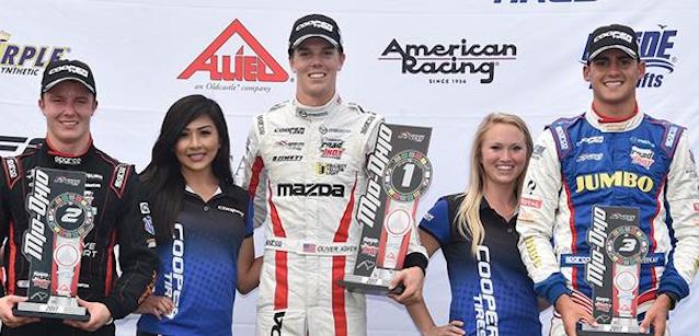 USF2000 a Mid-Ohio<br />Askew perde punti