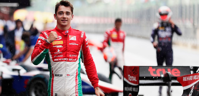 Spa, qualifica<br />Leclerc in pole anche con la pioggia