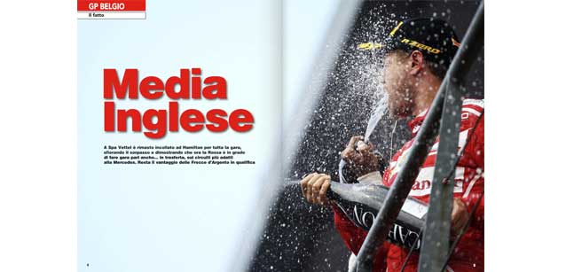 Vettel e la media inglese