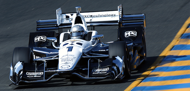 Sonoma, libere<br />Penske al top, Dixon si avvicina