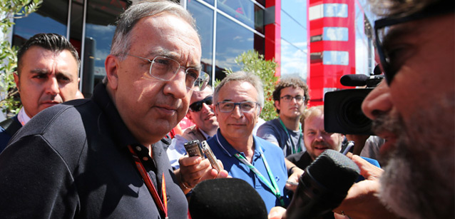 Marchionne stizzito nel dopo gara:<br />“Divario imbarazzante con la Mercedes”