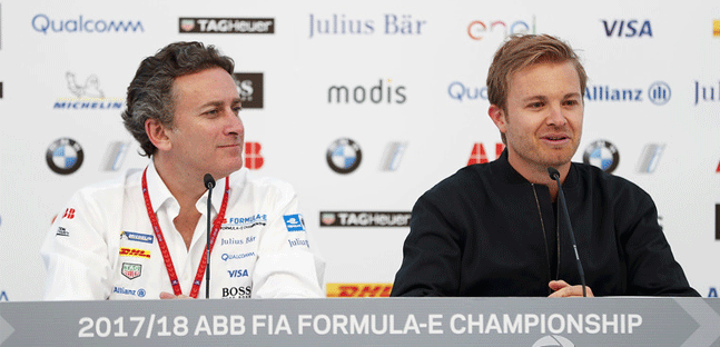 Rosberg: «In futuro Formula 1<br />e Formula E si fonderanno»