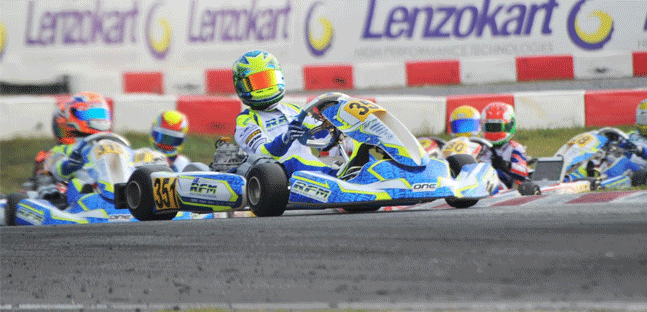 WSK Final Cup a Lonato<br />Wharton leader in OK Junior