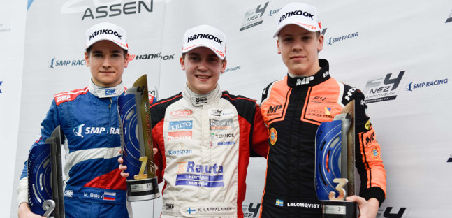 F4 NEZ ad Assen<br />Lappalainen campione fra i guai