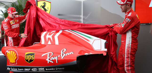 Ferrari svela a Suzuka il marchio<br />Mission Winnow che debutta sulla livrea