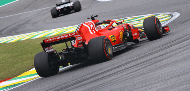 San Paolo - Libere 3<br />Vettel-Hamilton, sfida totale