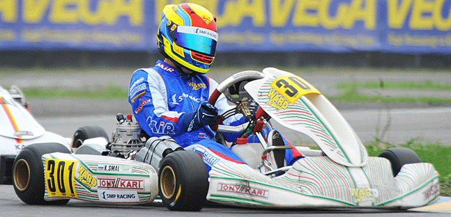 WSK Final Cup a Castelletto<br />Smal e Antonelli in pole nelle Prefinali