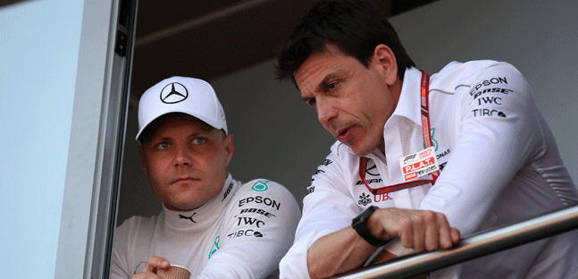 Wolff &egrave; preoccupato per Bottas<br />"Dobbiamo recuperarlo mentalmente"