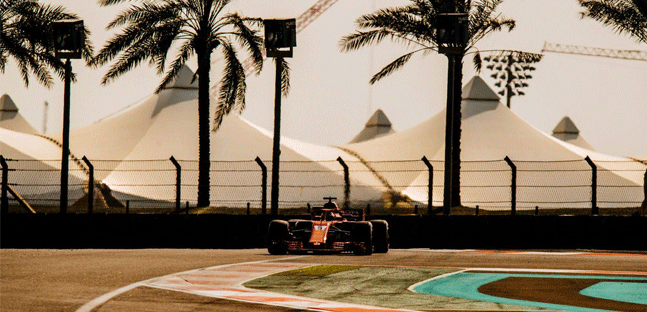 Yas Marina - 1°° giorno<br />Vettel chiude al comando