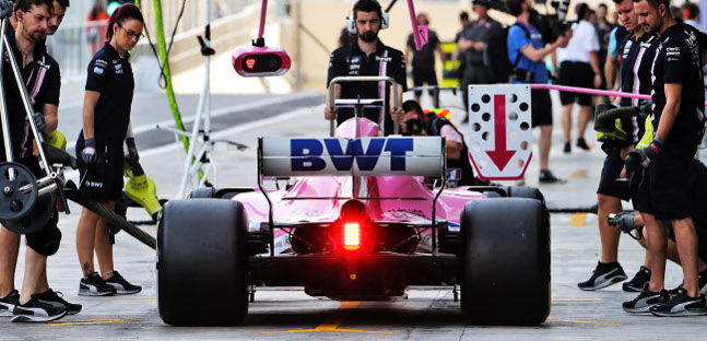 Ecco la lista iscritti alla F1 2019,<br />la Force India diventa Racing Point