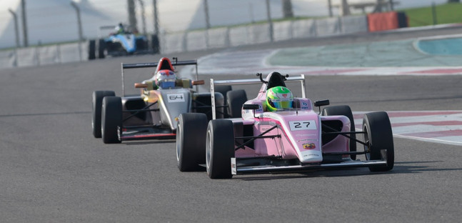 F4 UAE ad Abu Dhabi<br />Quattro podi per David Schumacher