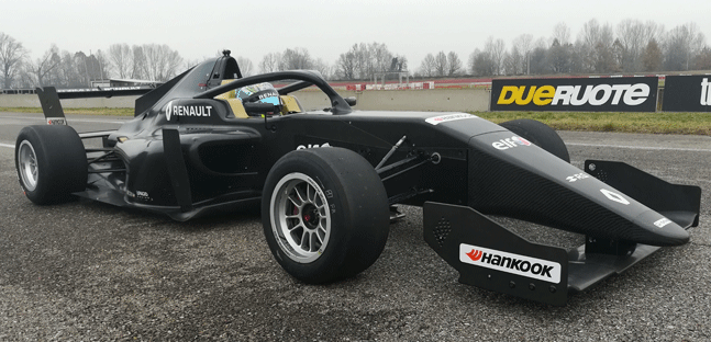 A Vairano il debutto ufficiale<br />della Tatuus-Renault 1.8 turbo