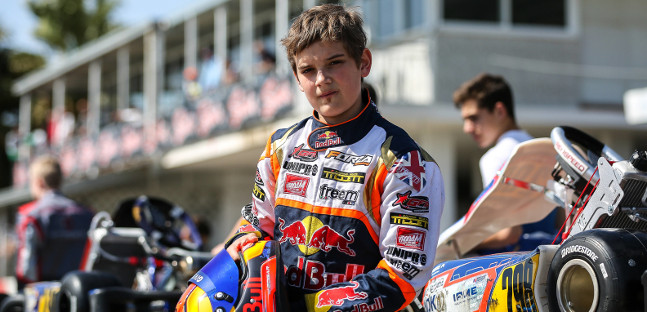 Edgar, pilota Red Bull,<br />nel 2019 con il team Jenzer