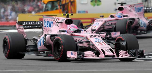 Stagione 2018 - I piloti Force India<br />Perez, affidabilit&agrave; e punti sicuri<br />Ocon con la Mercedes nel suo futuro