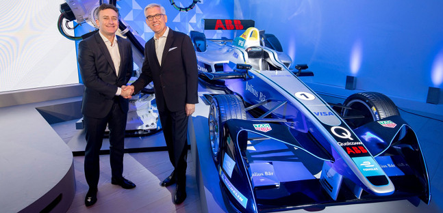 ABB title sponsor della Formula E