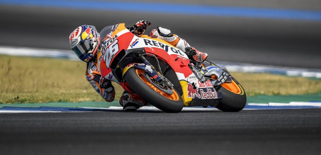 Test a Buriram, 3° giorno<br />Pedrosa chiude davanti a Zarco