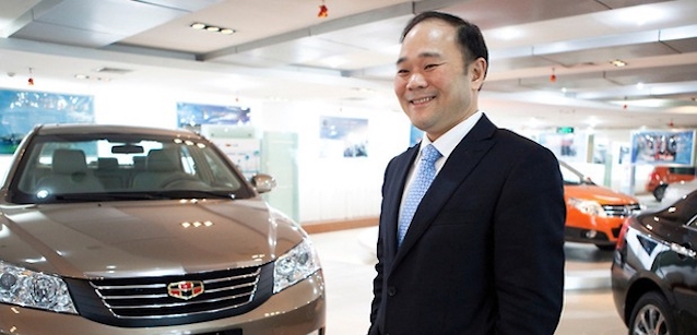 Il patron di Geely e Volvo <br />compra il 10% della Mercedes