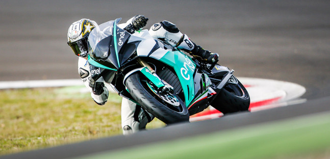 Presentata la MotoE, via nel 2019<br />L'elettrico anche nel Motomondiale