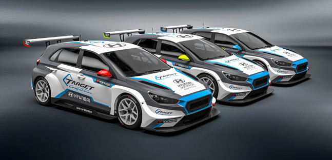 Target nel TCR Europe con tre Hyundai