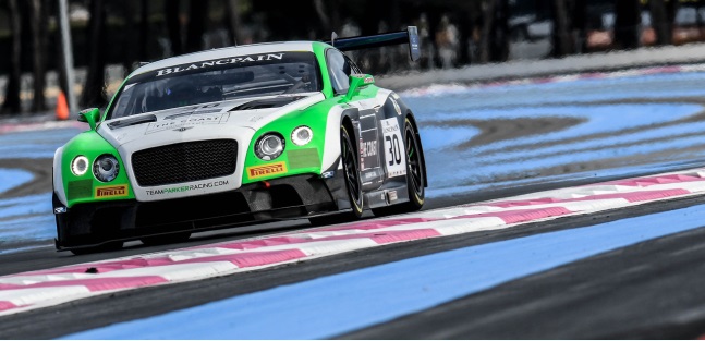 Test a Le Castellet – 1° giorno<br />Bentley detta il passo, bene Audi